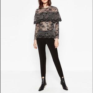 Zara Women’s Lace Top Size S